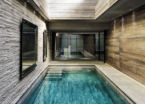 piscine appartement contemporain